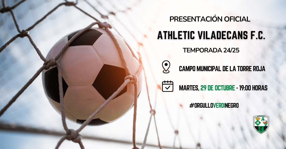 Presentación Athletic Viladecans FC