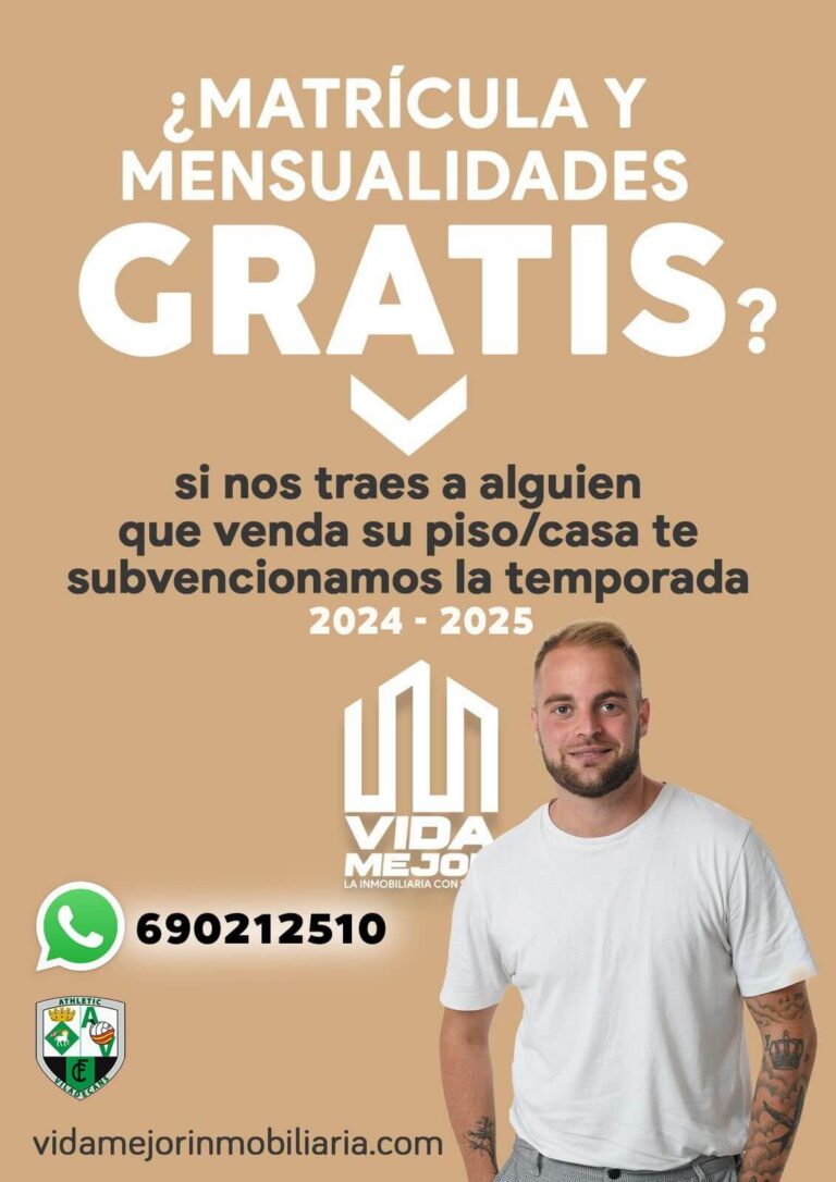 Promoción patrocinador Athletic Club Viladecans